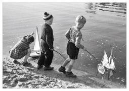 Kinder in Blankenese