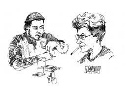 Normale Möwe – Postkarte