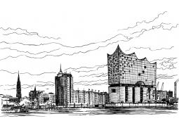 Timo Zett: Sketching Hamburg 