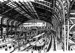 Timo Zett: Sketching Hamburg 